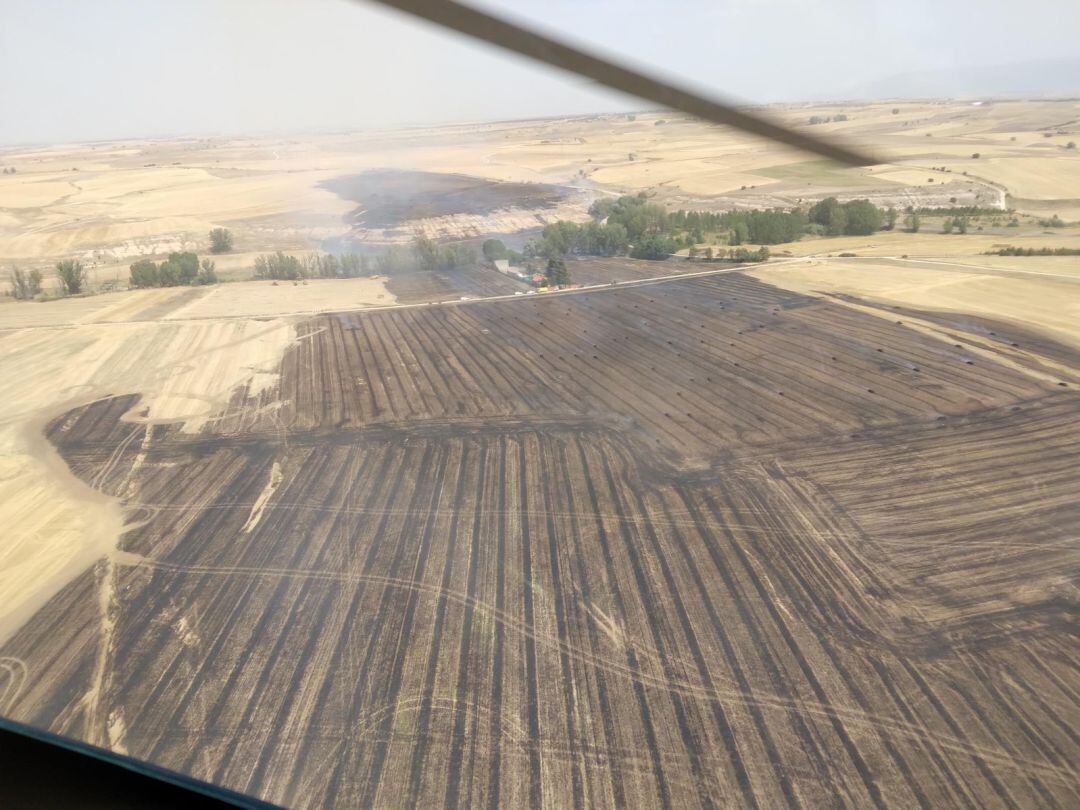 La Junta baja a nivel 0 de peligrosidad el incendio de Encinillas