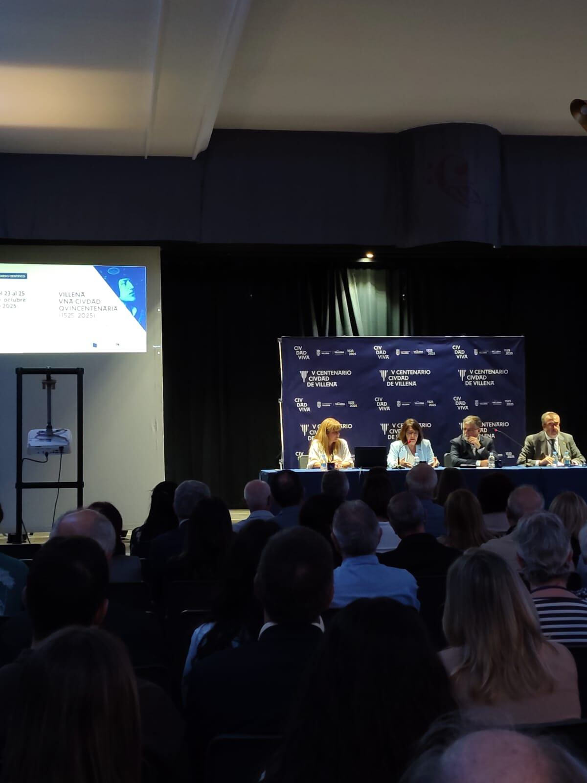 inauguración congreso científico