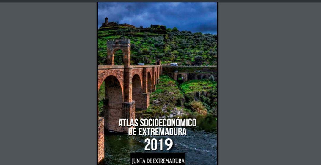 Portada del atlas Socioeconómico de Extremadura 2019