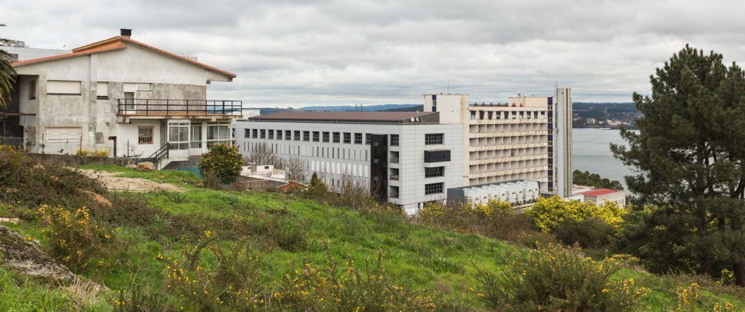 Zona por la que se ampliará el hospital de A Coruña