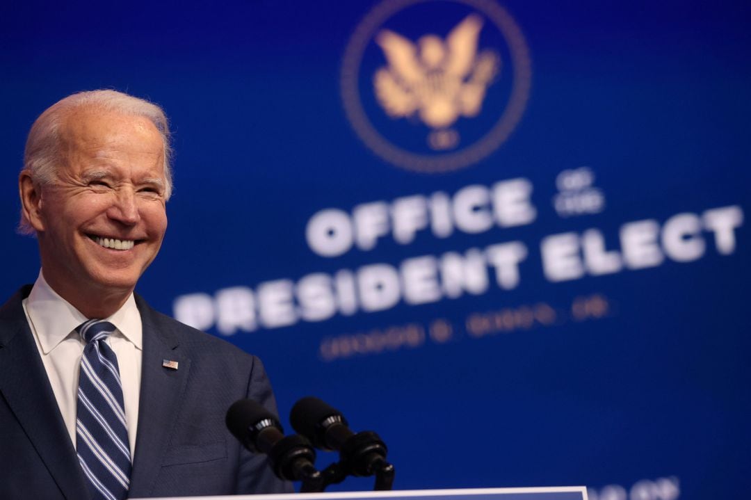 El presidente electo, Joe Biden. 