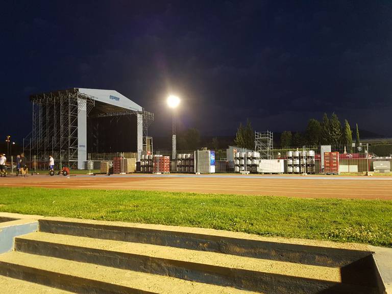 Preparativos de un Gigante en Guadalajara