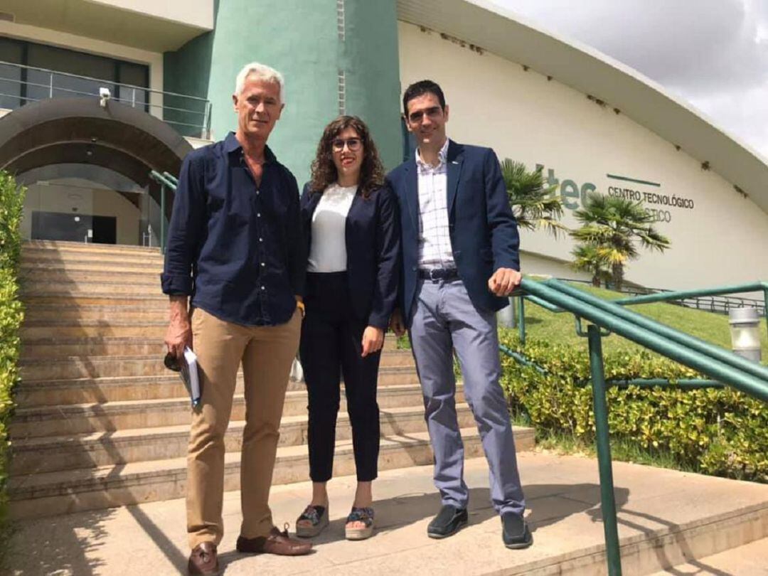 Marino Aguilera, Ariadna Cobo y Miguel Sánchez-Cañete visitan Andaltec