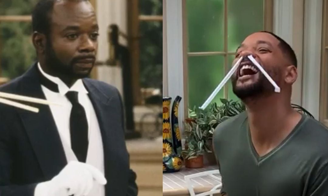 Will Smith recrea una de las escenas míticas del programa.