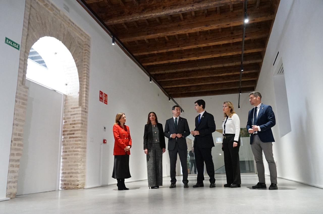 Visita institucional al antiguo Hospital de la Caridad en Coín (Málaga)