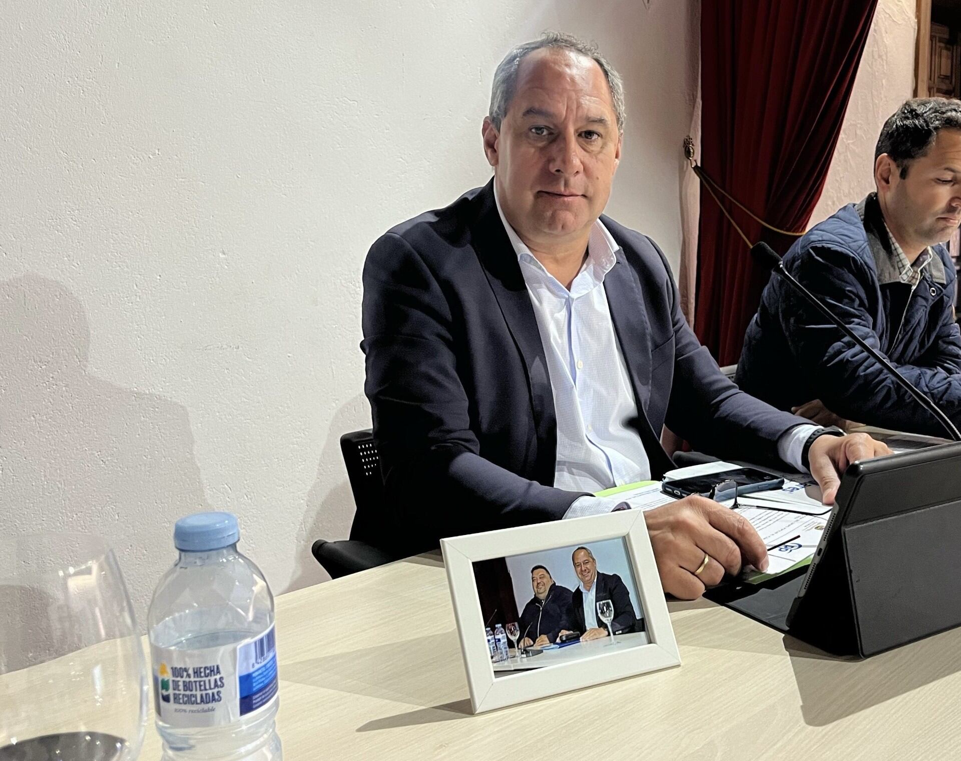 Juan Monzón, portavoz del PP en el Ayuntamiento de Yaiza.