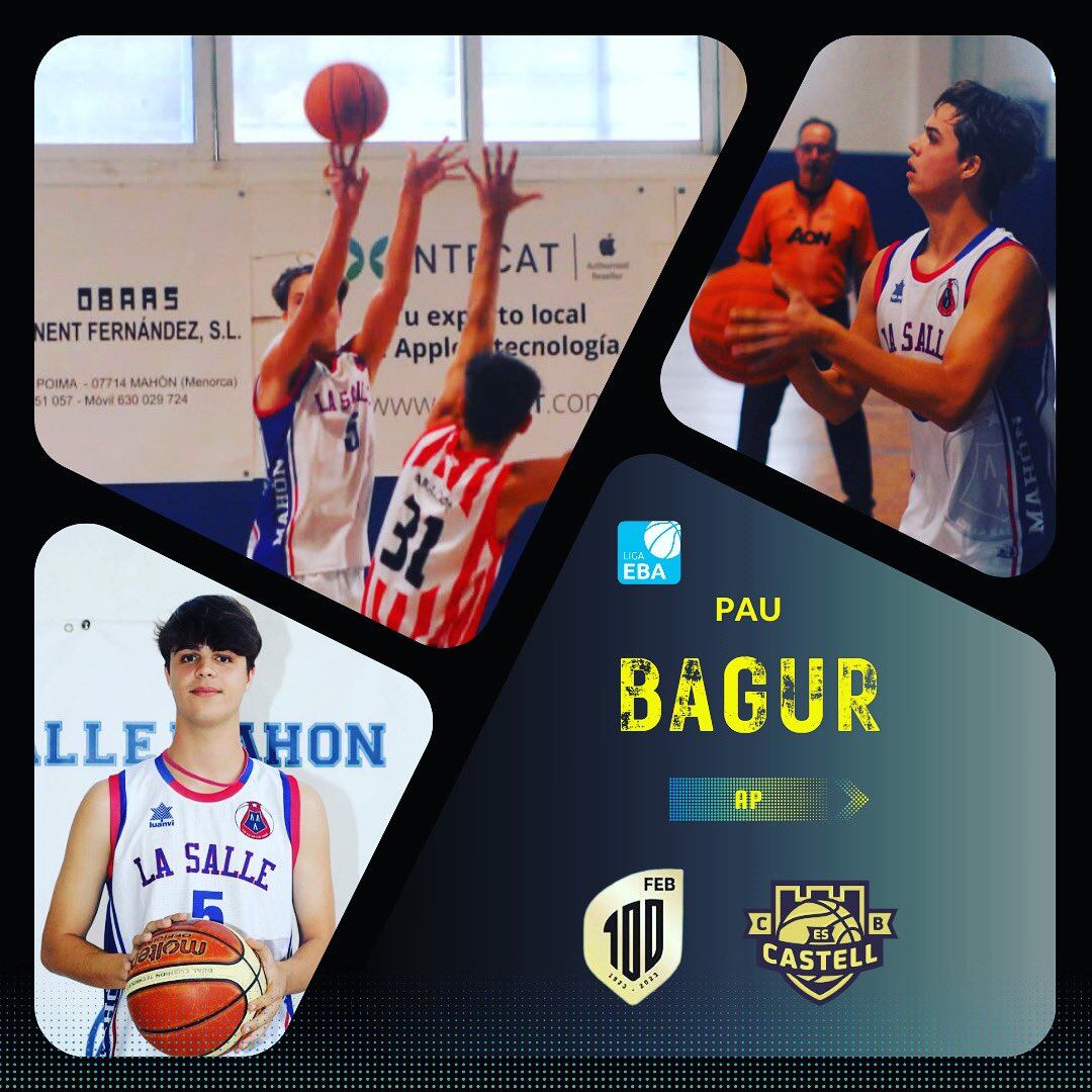 L'ala-pivot format a La Salle Maó ha fitxat pel Pinta B Es Castell.