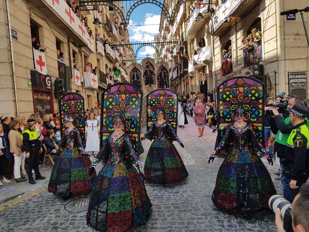 Uno de los ballets de los boatos de las fiestas del año pasado