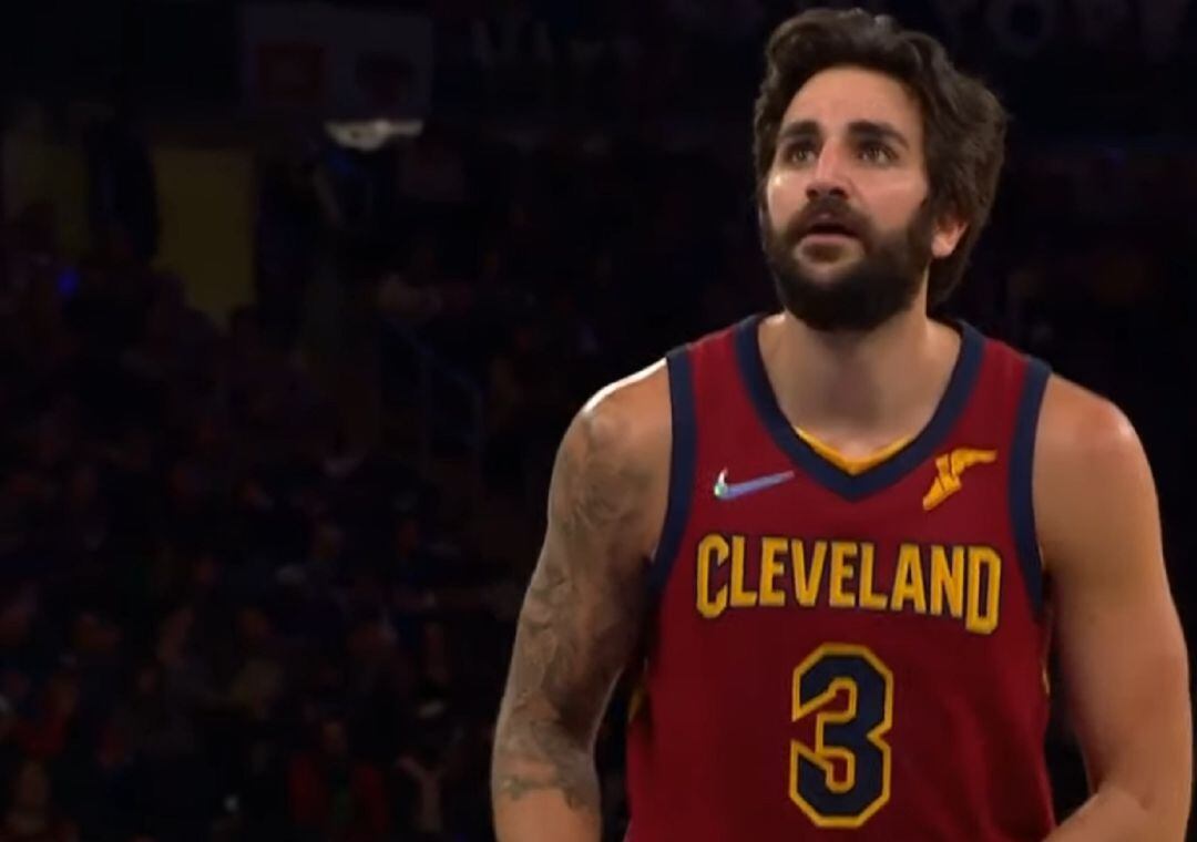 Ricky Rubio, antes de su lesión