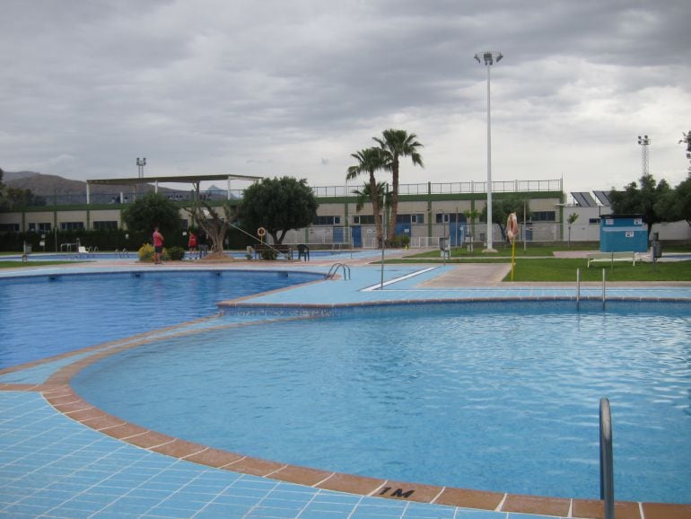 Las piscinas municipales en Novelda