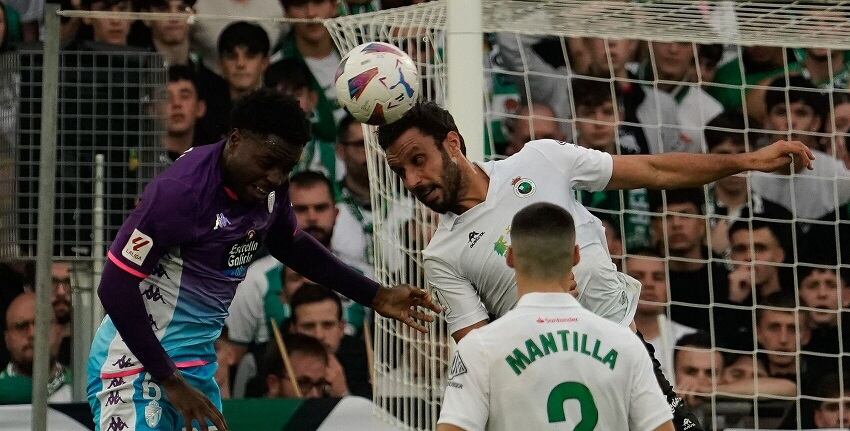 Germán, contra el Real Valladolid.