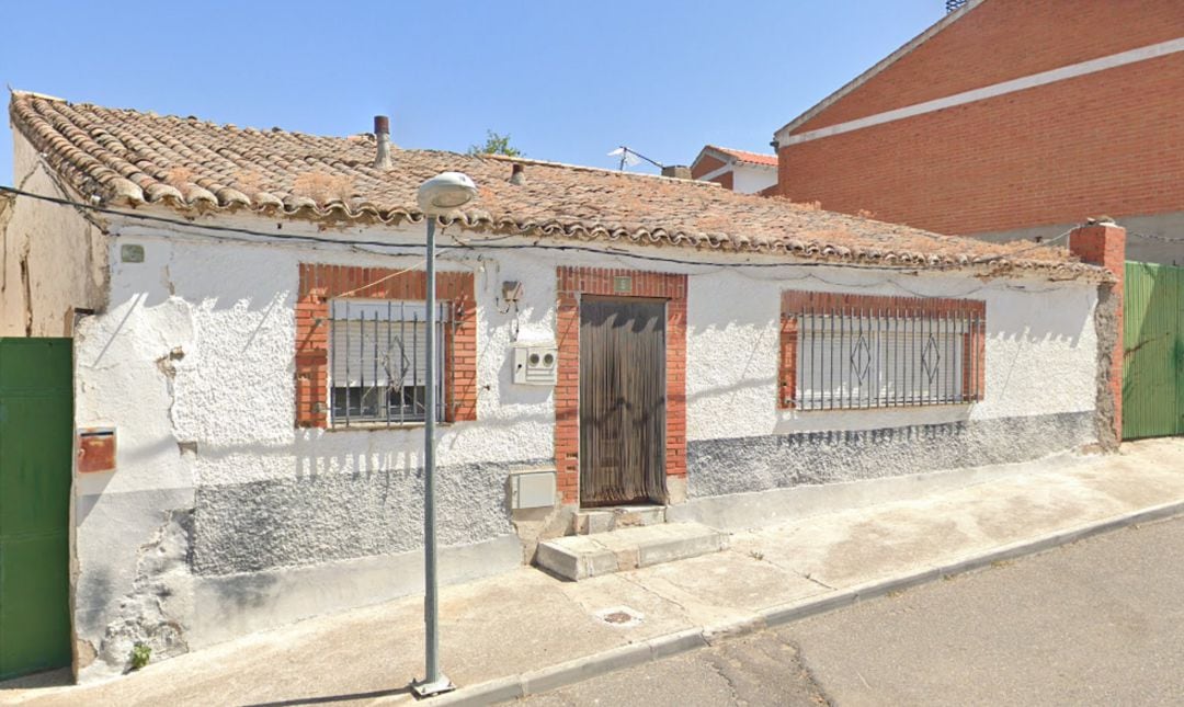 Vivienda afectada por el incendio