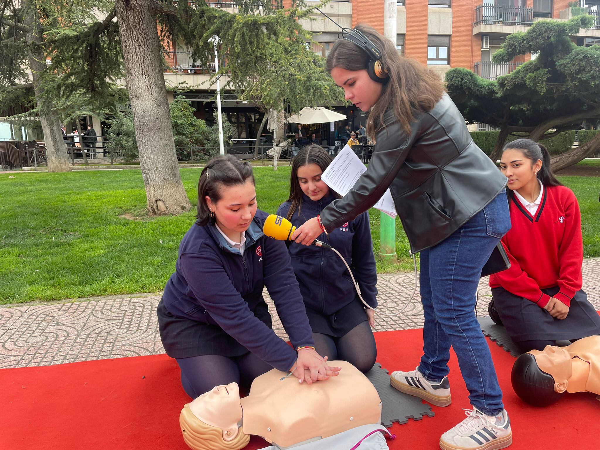 Taller de RCP en la Ruta Enfermera