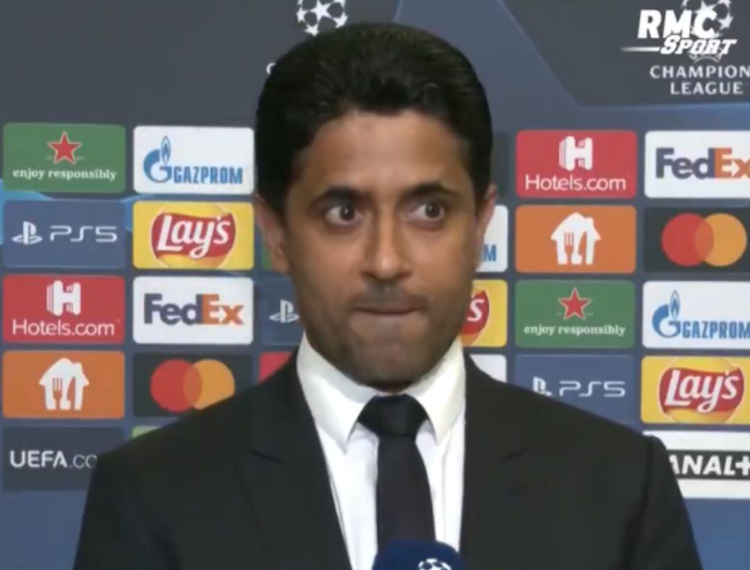 Nasser Al-Khelaïfi, presidente del Paris Saint-Germain