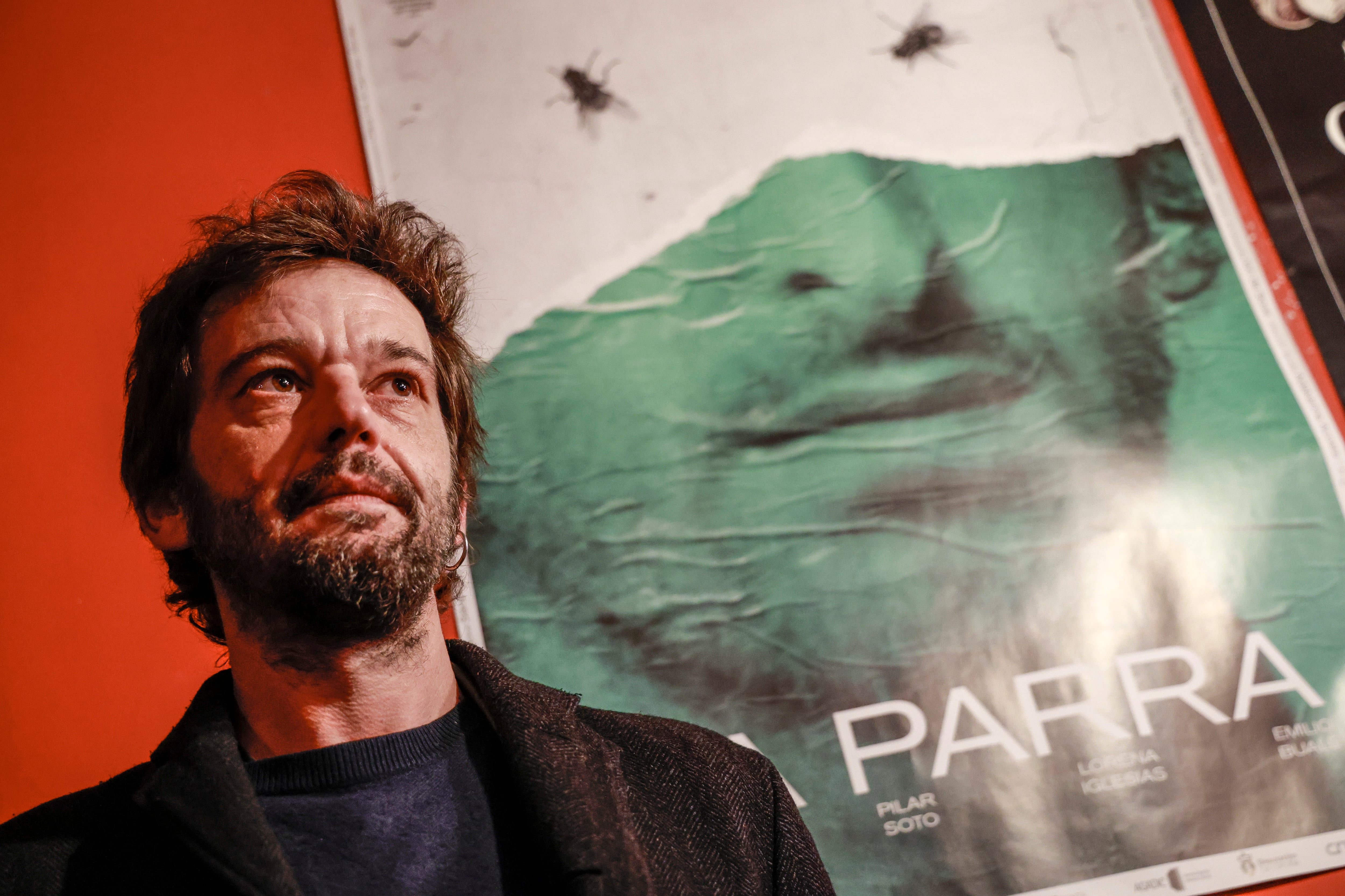 Alberto Gracia, este viernes en la presentación de &quot;La Parra&quot; en los cines Dúplex de Ferrol (foto: Kiko Delgado / EFE)