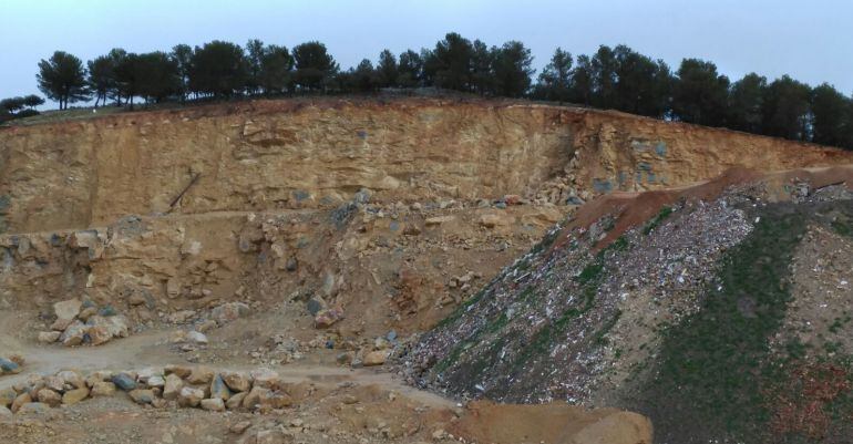 Cantera de La Imora, en Jaén capital.