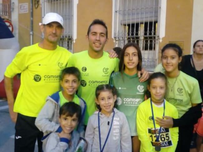 Atletas de Elda en Sax