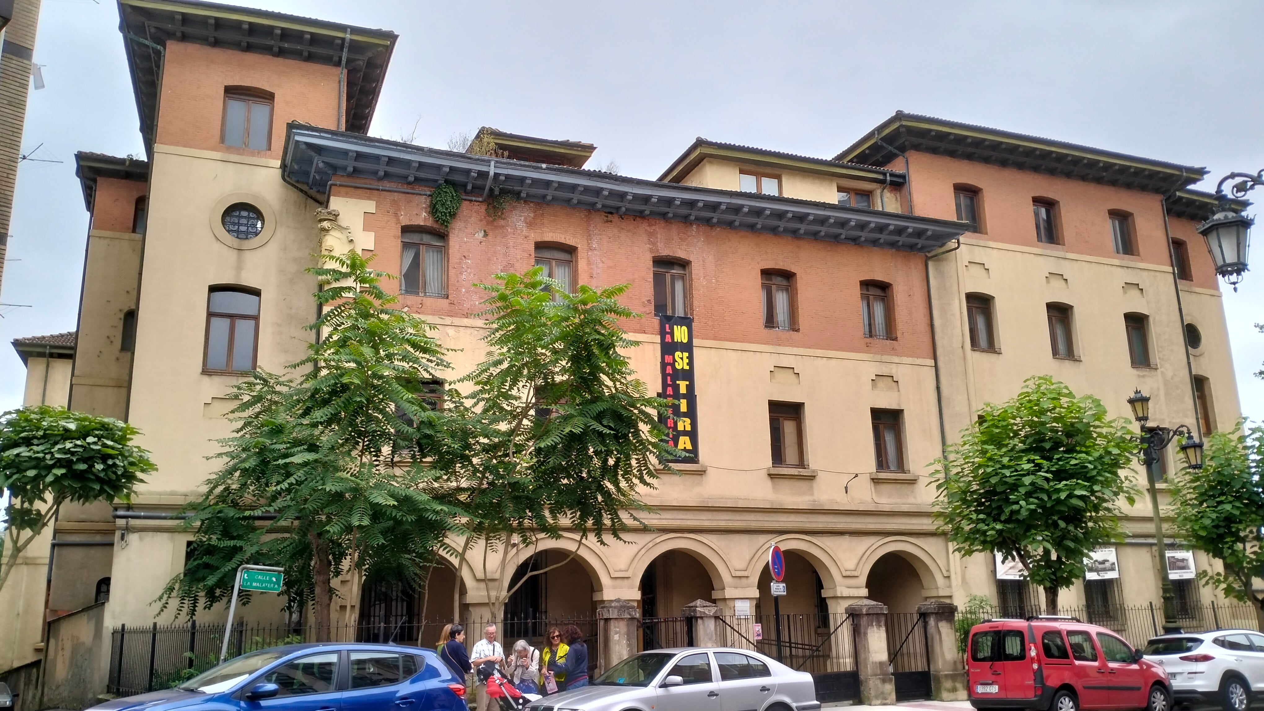 Edificio de La Malatería, en Oviedo