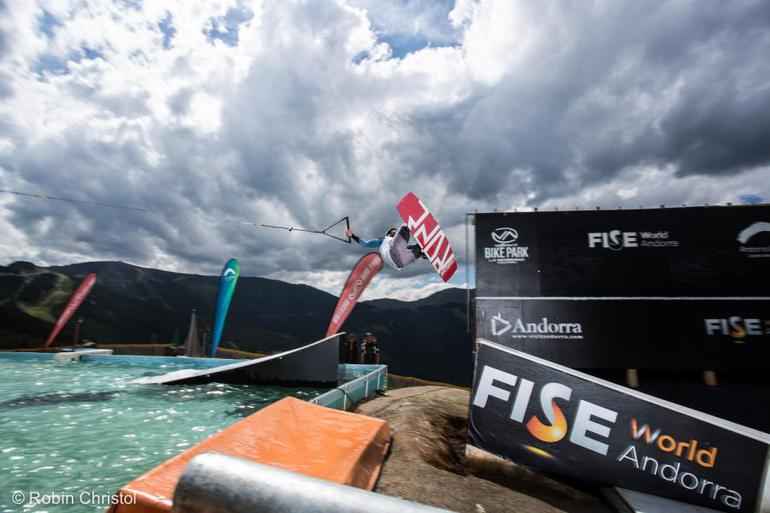Una de les proves del FISE Andorra 2014 a VallNord