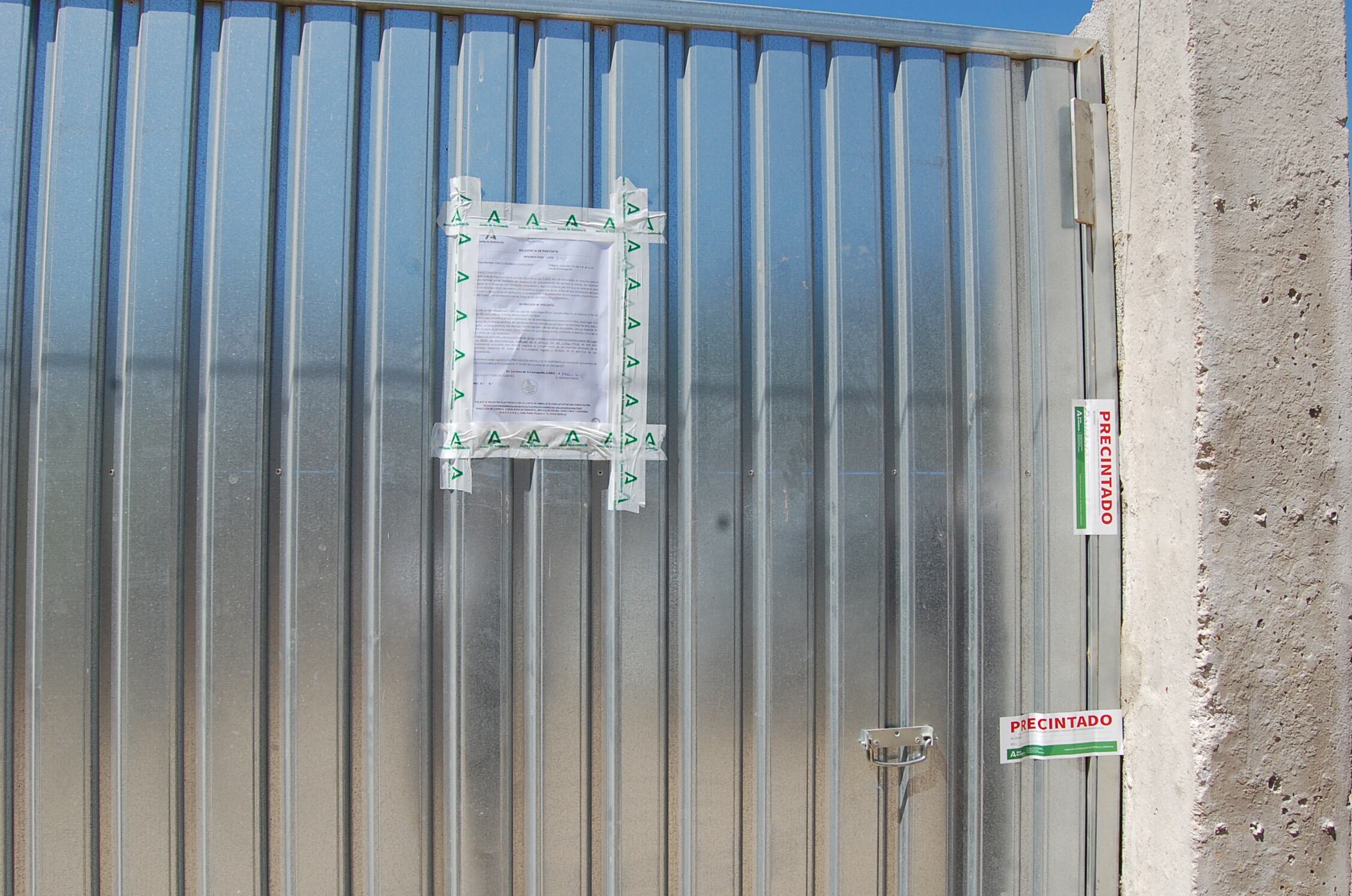 Reprecintos en La Línea