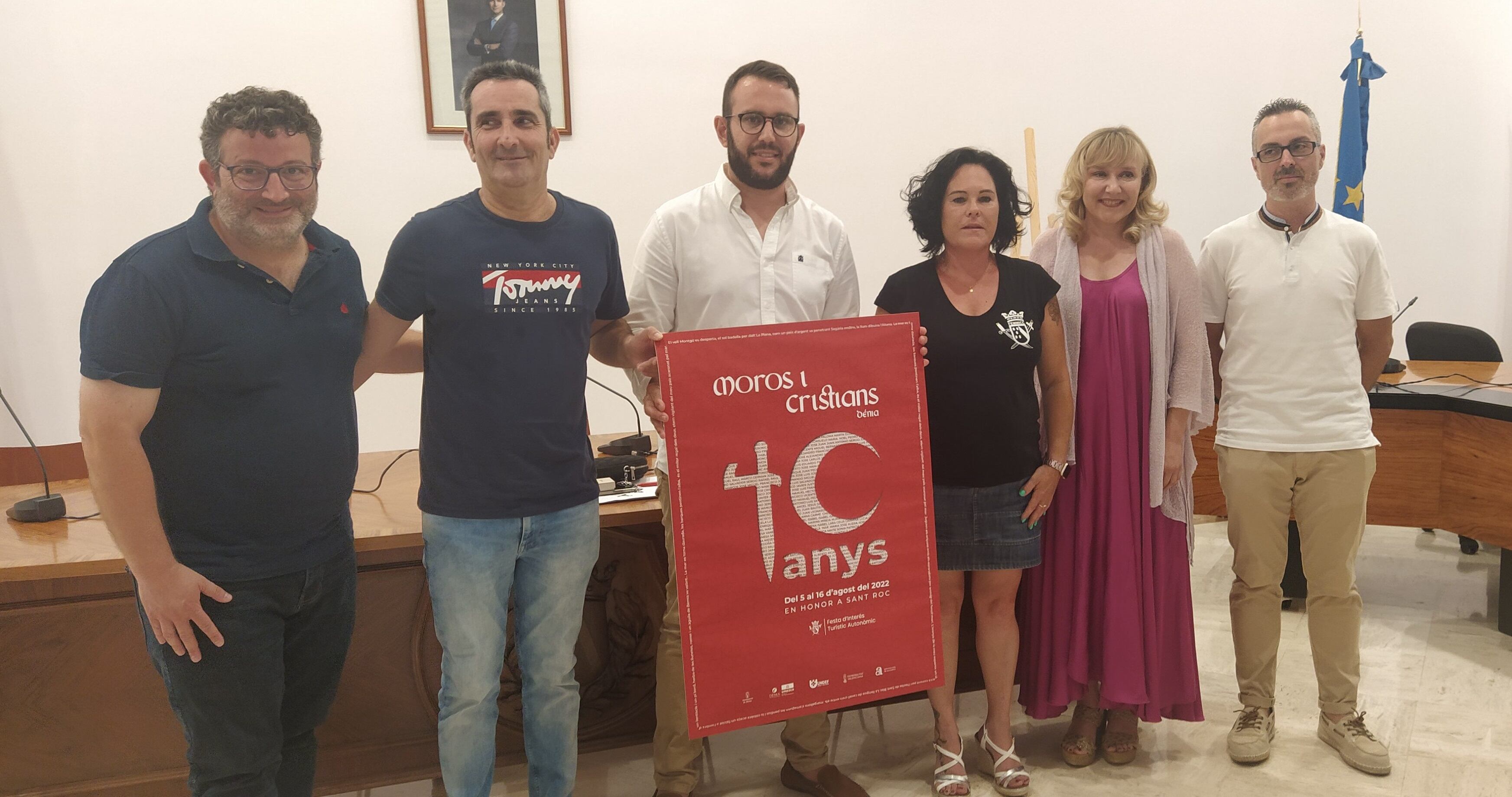 Cartel del 40 aniversario.