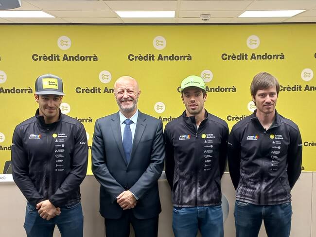 Un instant de la compareixença de la FAE per fer balanç de la temporada de la secció d'esquí alpí.