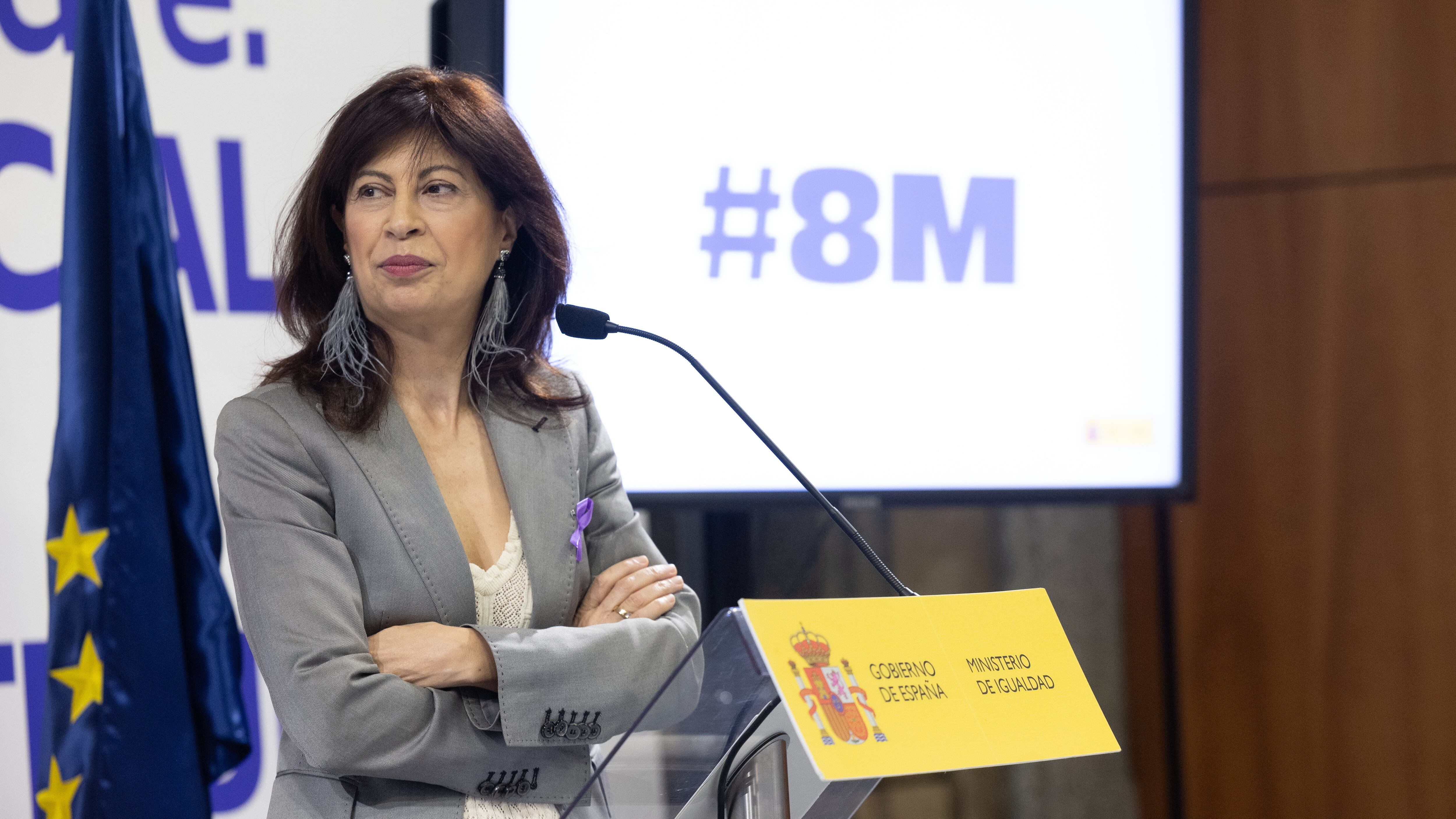 La ministra de Igualdad, Ana Redondo.