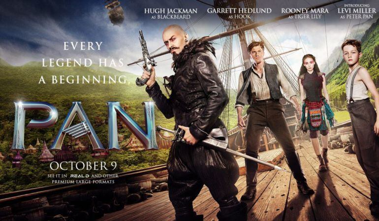 El Ayuntamiento de Colmenar Viejo proyecta 'Pan (Viaje a Nunca Jamás)' dentro de su ciclo de cine navideña para público familiar en el Auditorio Municipal 