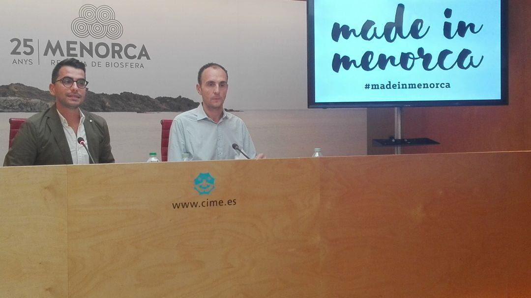 Miquel Company y Oriol Cesena presentaron los talleres formativos.