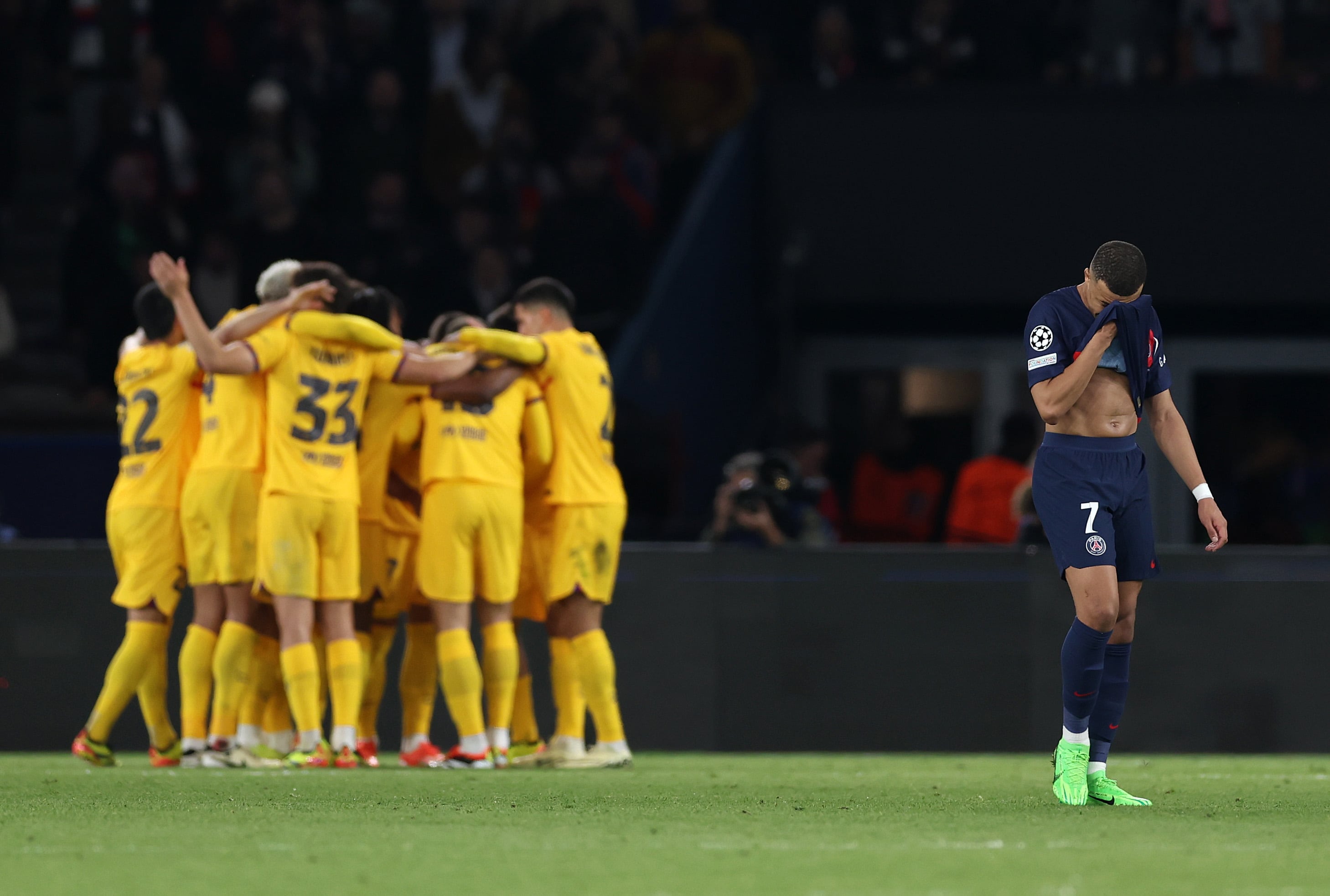 Paris Saint-Germain v FC Barcelona: Quarter-final First Leg - UEFA Champions League 2023/24