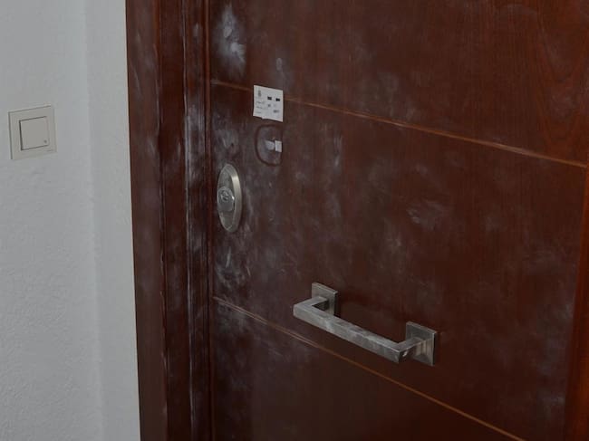 Una de las viviendas en las que robaron dos jóvenes que han sido detenidos en Málaga capital.