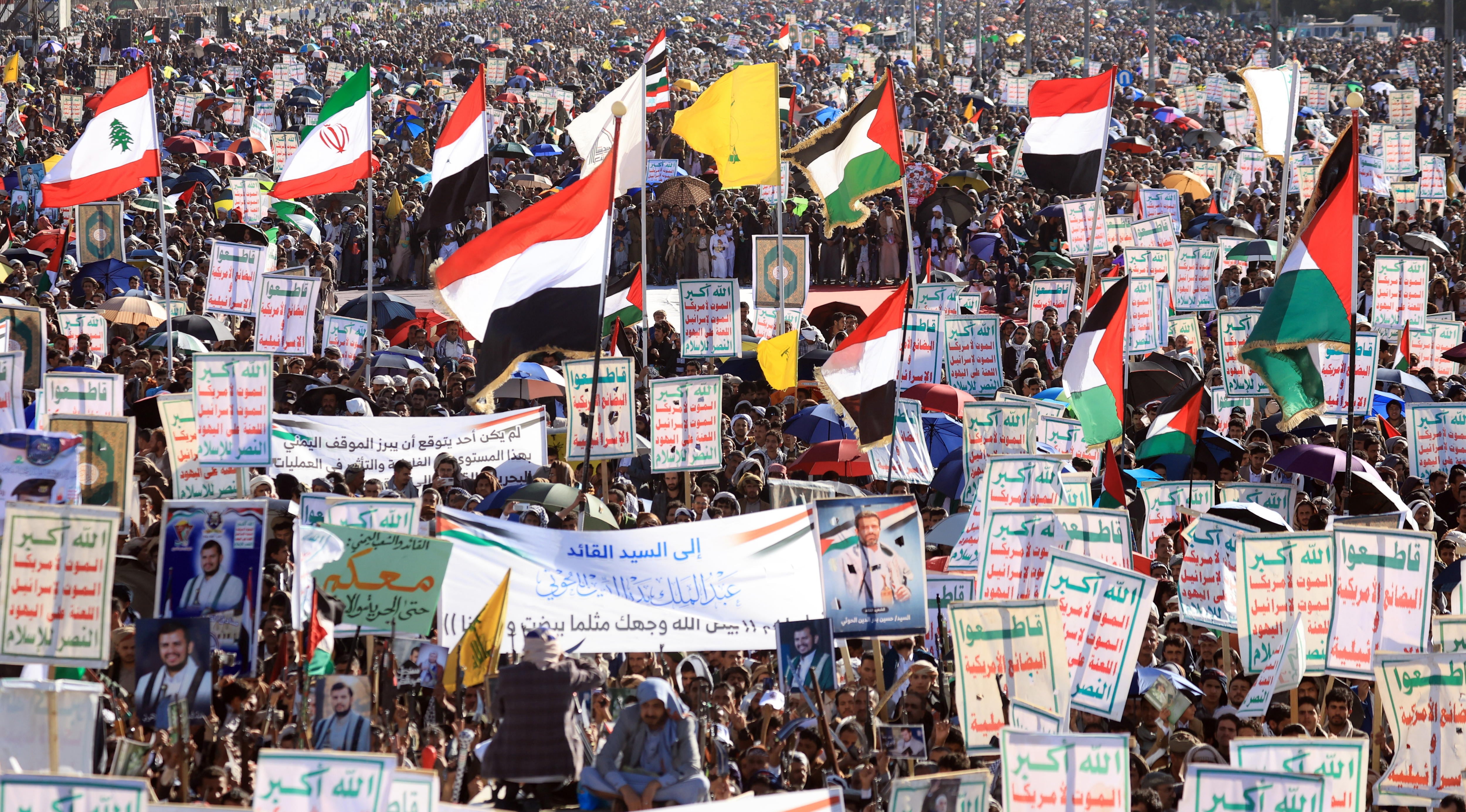 Imagen de archivo de una manifestación pro-palestina para pedir el alto el fuego en Gaza