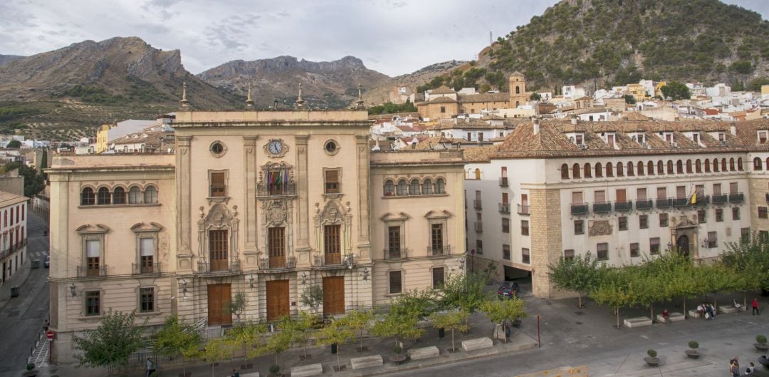 Fachada del Ayuntamiento de Jaén.