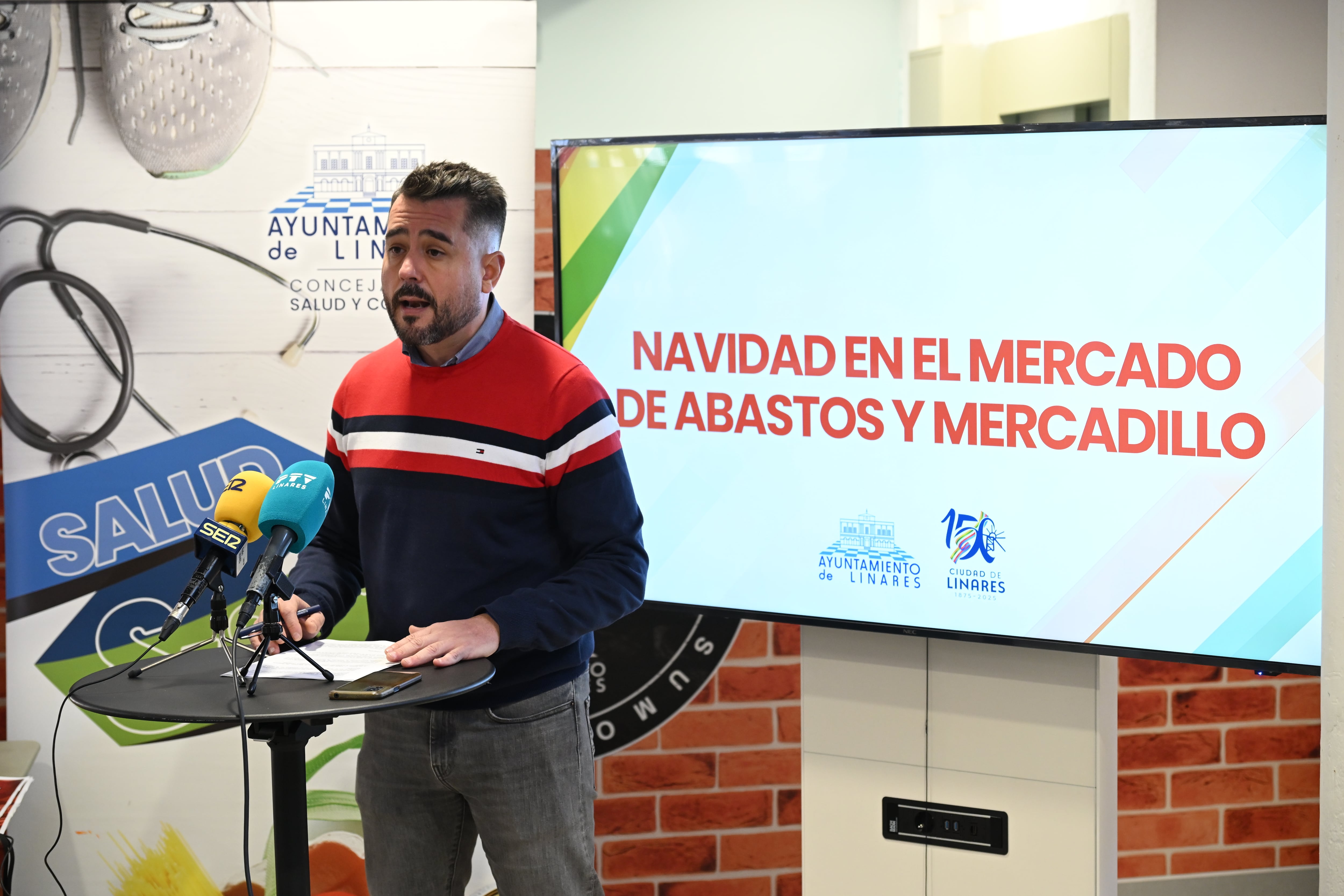 Antonio Luis Hervás, concejal de Salud y Consumo en Linares.