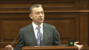 Paulino Rivero, presidente del Gobierno canario