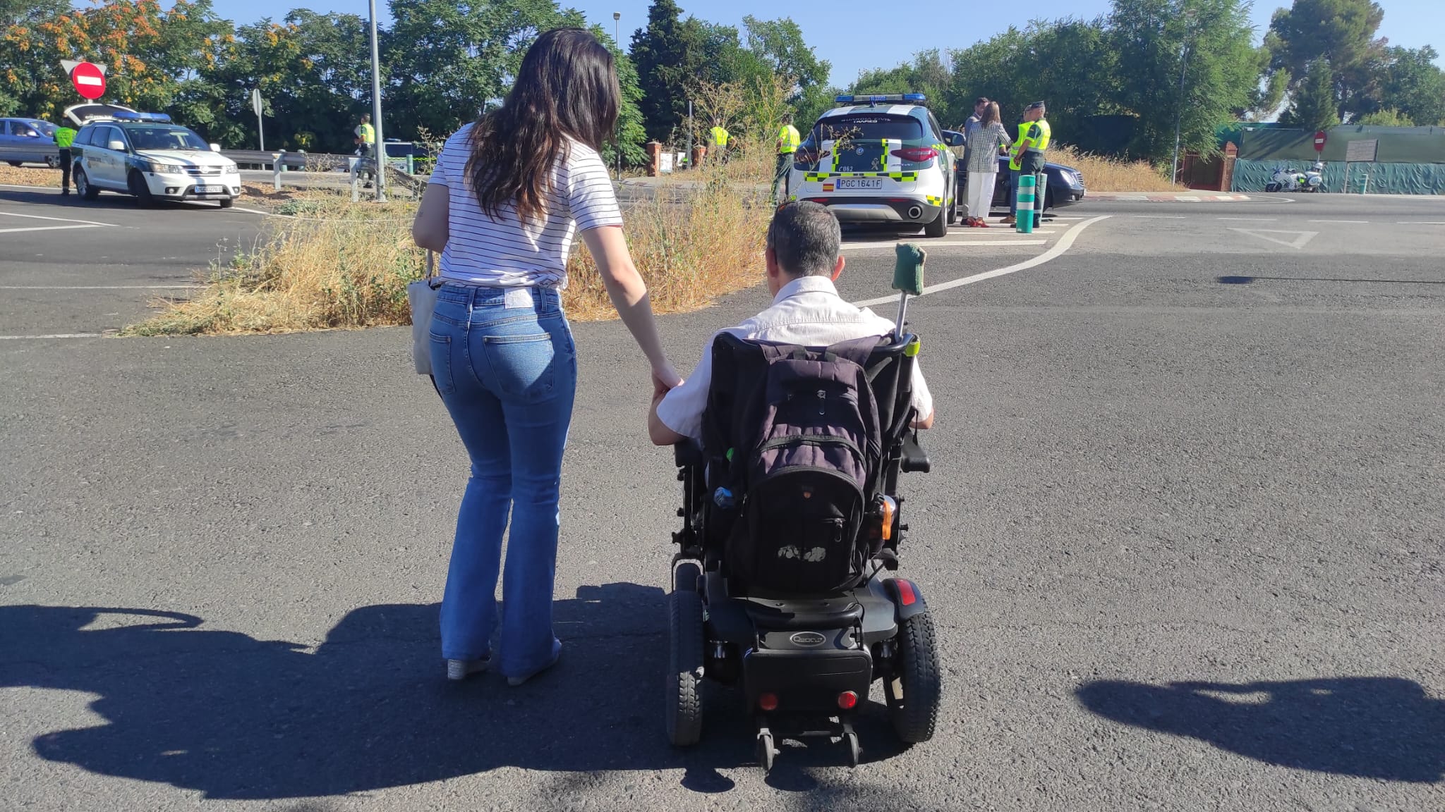 Luis Camacho participa en la campaña de control de velocidad que ha iniciado la DGT en Ciudad Real