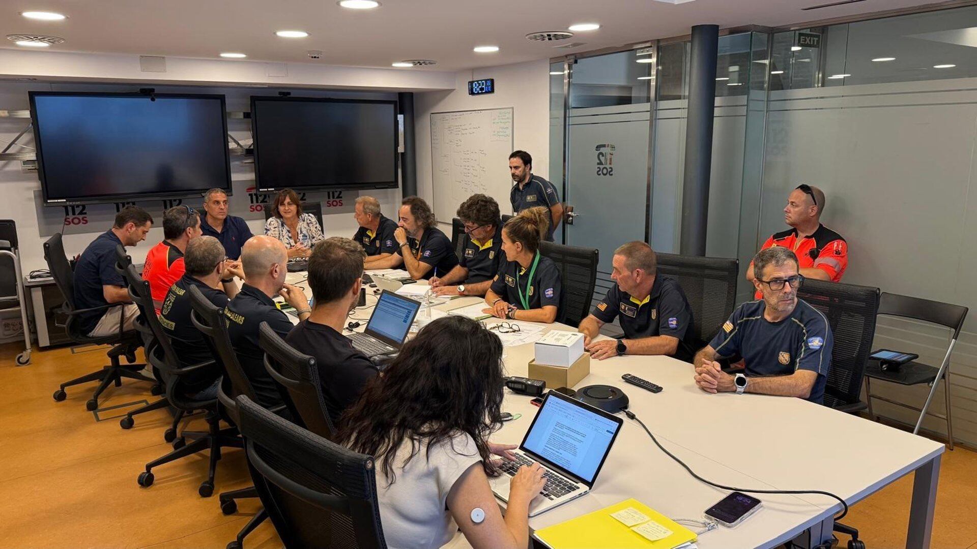 Reunión de coordinación del contingente balear que se desplazará a Castilla y León.- CAIB