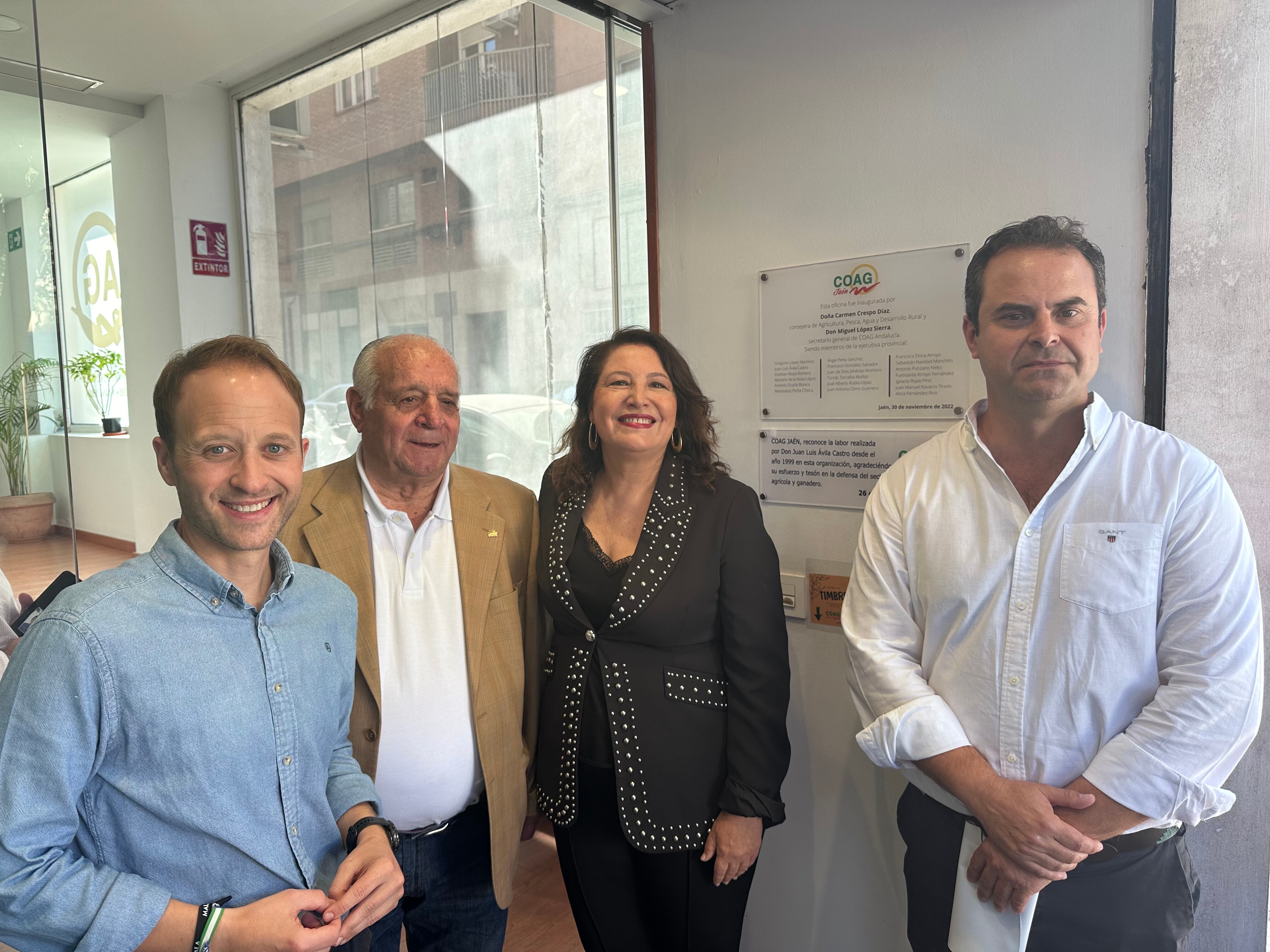 Reunión en COAG Jaén.