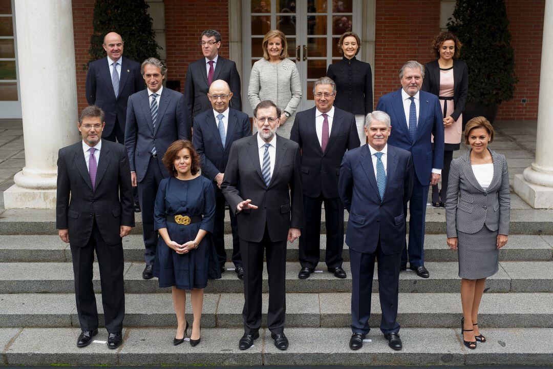 Composición del Gobierno del expresidente Mariano Rajoy. 