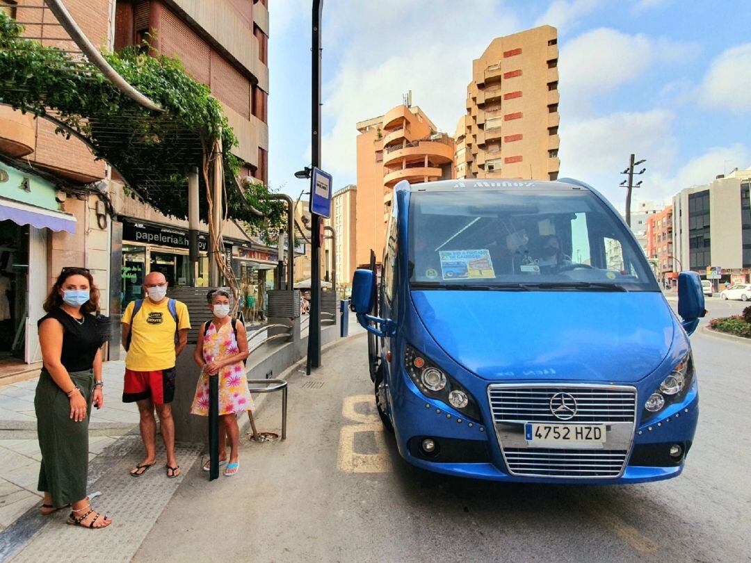 Iniciativa ‘En bus a Puntas de Calnegre’ durante los meses de julio y agosto.