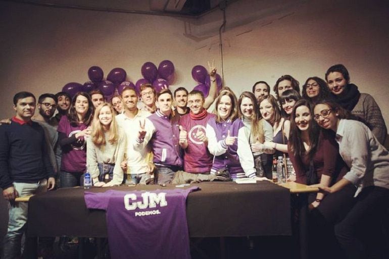 Imagen del Círculo Joven de Podemos en la Comunidad de Madrid