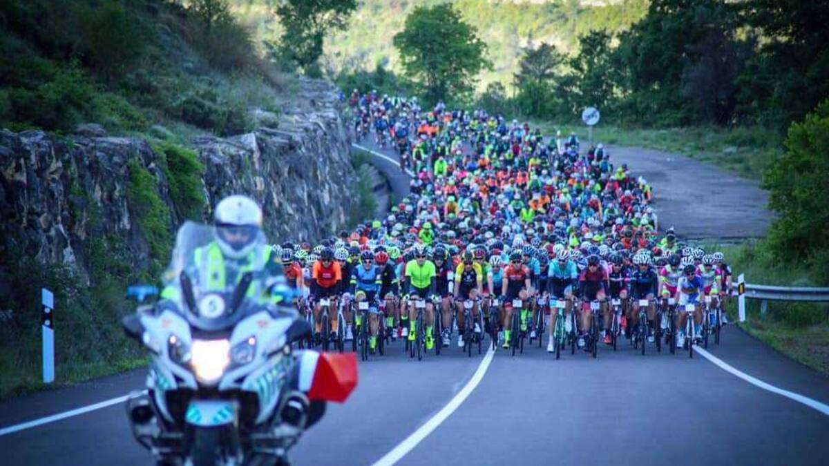 La Puertos de Ribagorza vuelve a convertirse en una fiesta del cicloturismo
