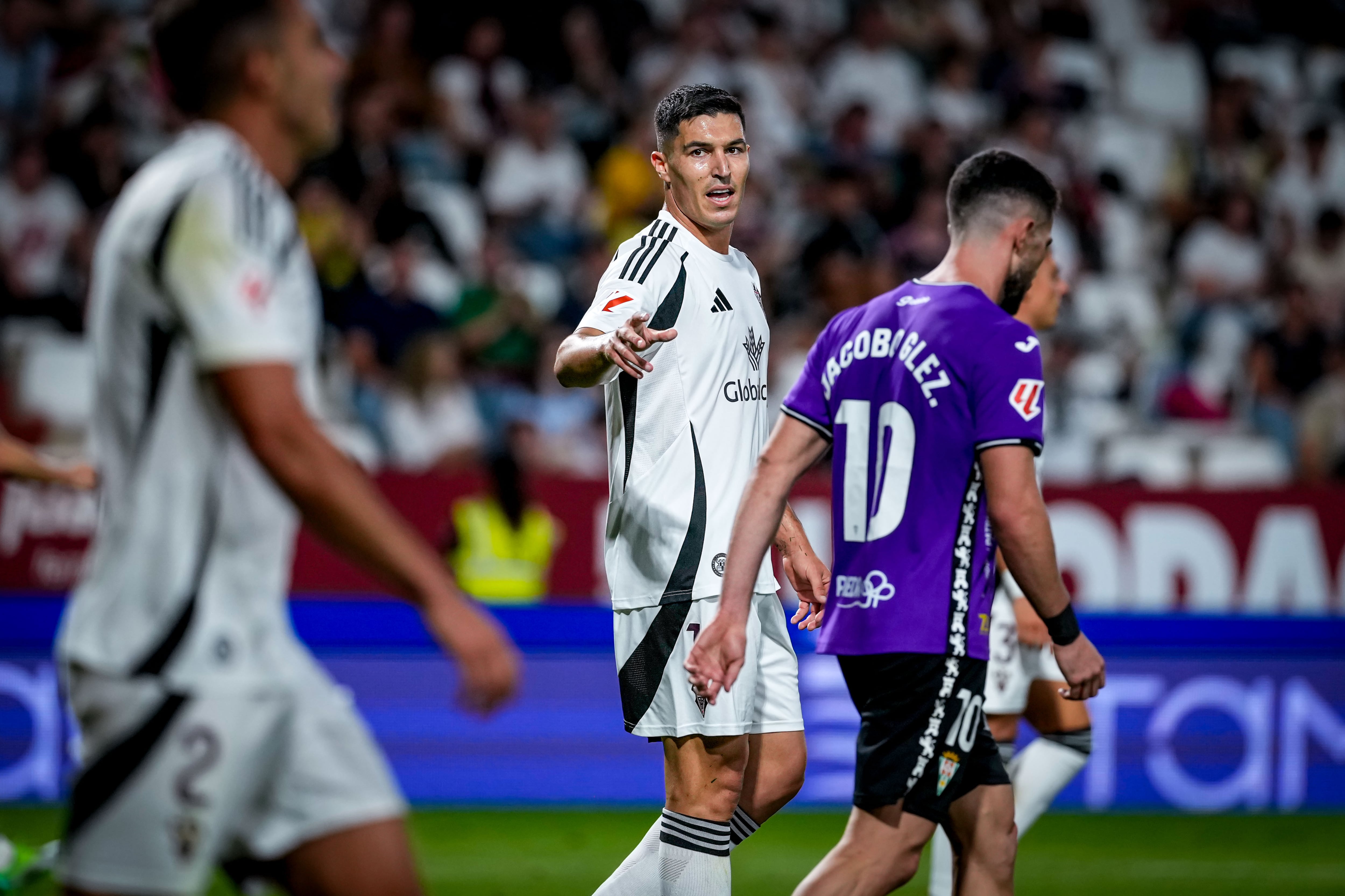 Diego González, jugador del Albacete