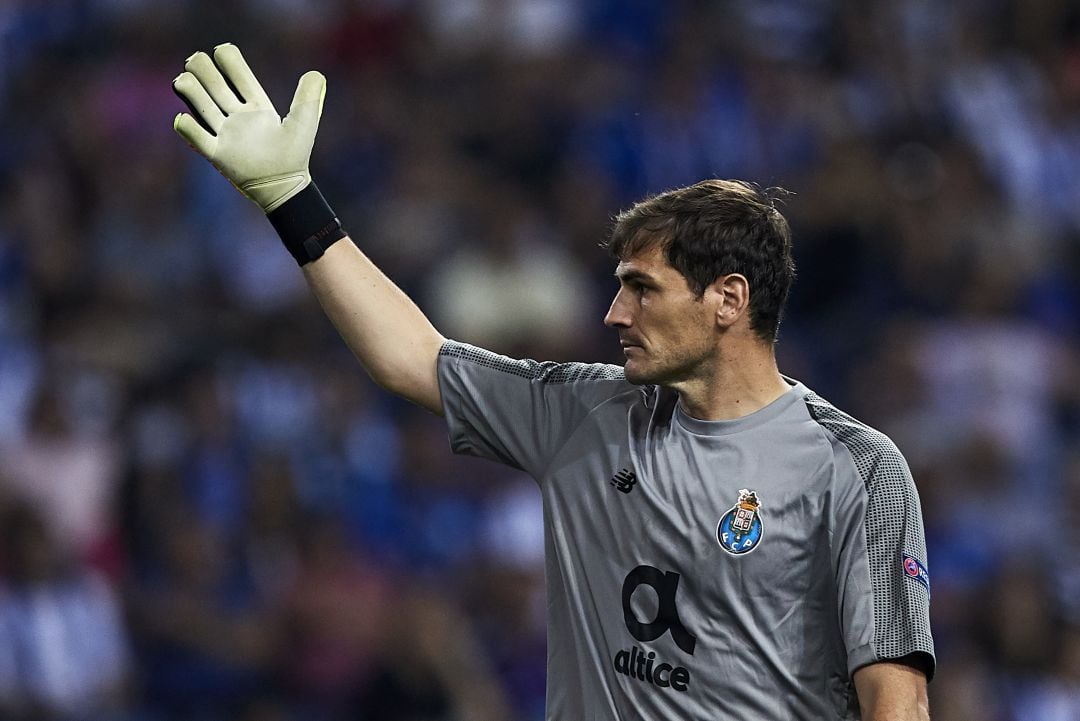 Casillas sufrió un infarto el pasado 1 de mayo durante un entrenamiento con el Oporto. 