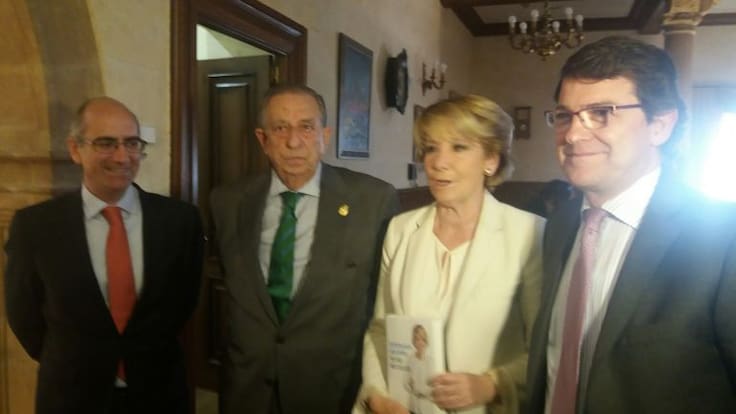 Esperanza Aguirre en Salamanca