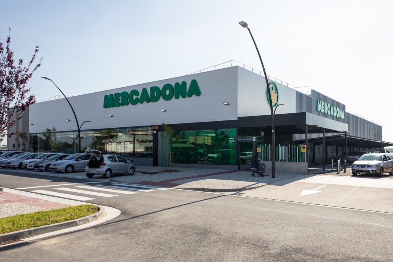 El aparcamiento del nuevo Mercadona de Zaragoza tiene una capacidad de 126 plazas.