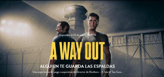 A Way Out, juego de fuga carcelaria cooperativa