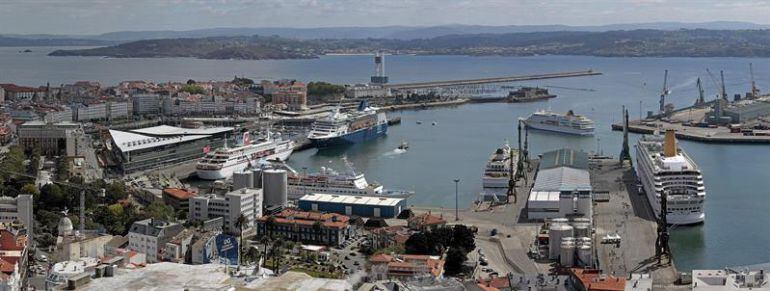 Cruceros de visita en A Coruña