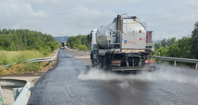 Finalizadas las obras para reducir el ruido en la N-124 en Haro