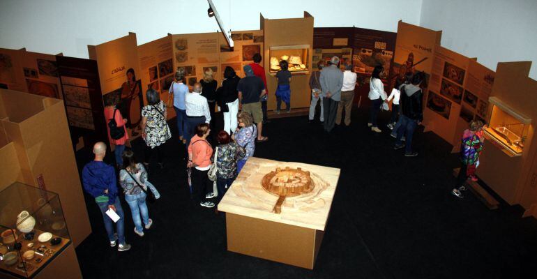 Imatge del Museu de Lleida dissabte passat amb motiu de la Nit dels Museus